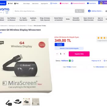 Pazarama.com'dan (HzlStore'den) İlk Siparişimde Yanlış Ürün Geldi.