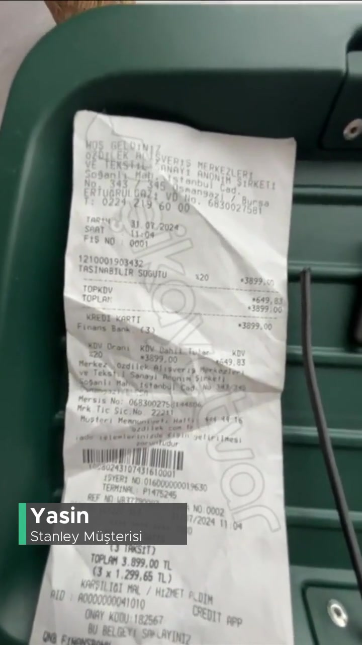 Stanley Firmanın Ürünün Arkasında Durmaması! videonun kapak resmi