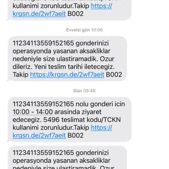 D&R Firmasından Kargomsende Aracılığı İle Getirilmeyen Sipariş