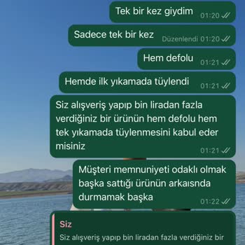 Ahel Tasarım Keten Takımda Kalite Sorunları Ve İlgisiz Müşteri Hizmetleri