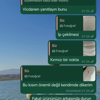 Ahel Tasarım Keten Takımda Kalite Sorunları Ve İlgisiz Müşteri Hizmetleri