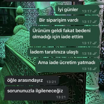 TAİLOR'S Room Sorunumla İlgilen İademi Yatır