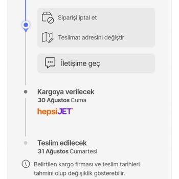 Hepsiburada Kargoya Verilmeyen Ürün