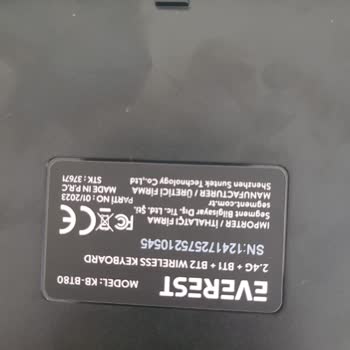 Yeni Aldığım Everest Klavye Çalışmıyor