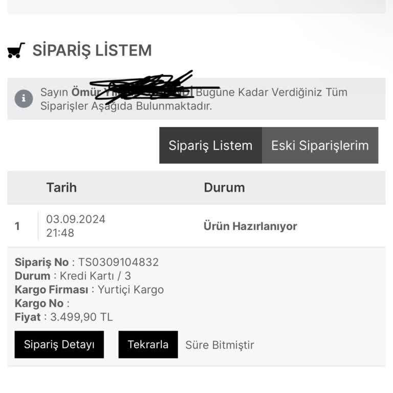 Sportinn Sipariş İptali Ve Para İadesi Talebi: Müşteri Hizmetlerine Ulaşamıyorum