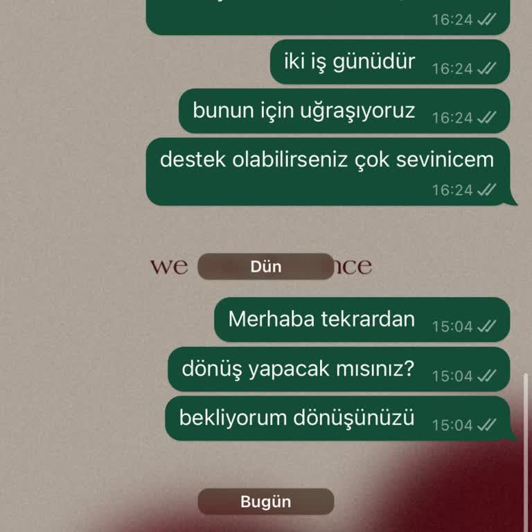 Bedrin XXL İade İçin Dönmüyor