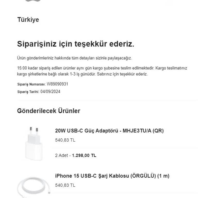 Appleturkiye.com (özel) Ürün İptali Yapamıyorum, Kimseye Ulaşamıyorum.