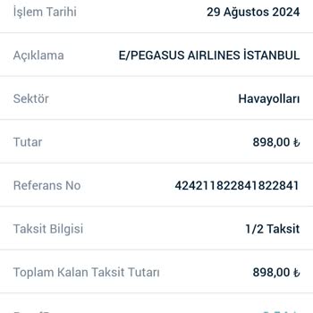 Pegasus Haksız Kazanç Sağladı