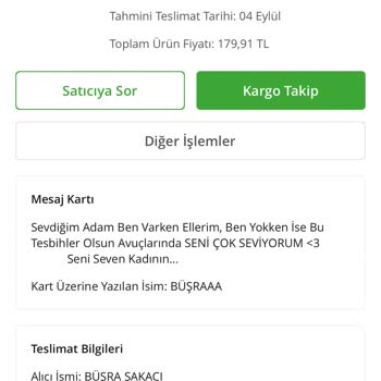 Aras Kargo Kargomu Adresime Getirmiyor
