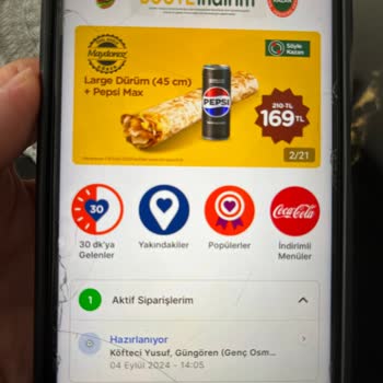 Köfteci Yusuf Sipariş Gecikmesi Ve İade Sorunu Yaşadım