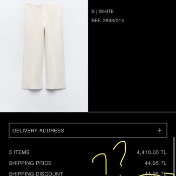 Zara'dan Alışverişte Yaşanan Sipariş Ve İade Sorunları