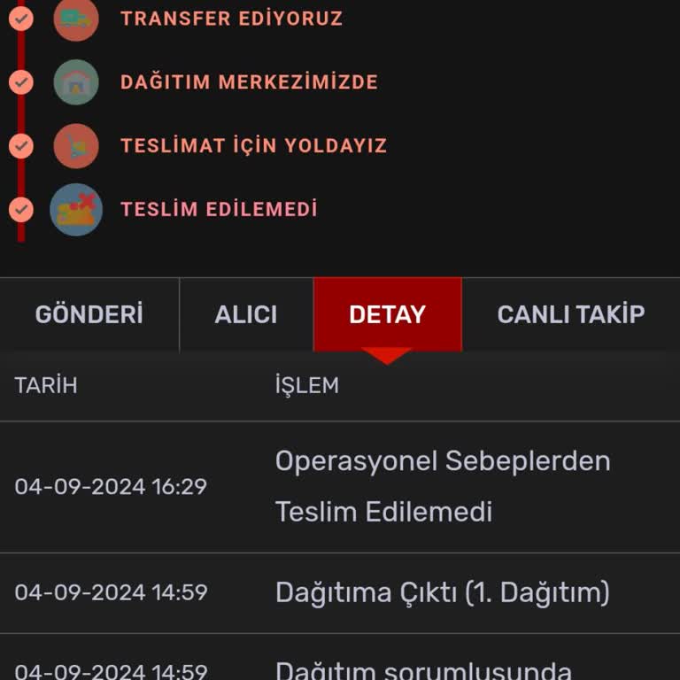 KARGOMsende Kargom Elime Ulaşmadı
