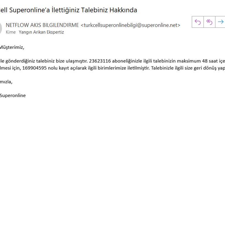 Turkcell Superonline Kurumsal Hizmetlerin Sorunu Çözememesi