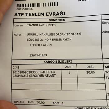 Tiamob Eksik Ürün Gönderme