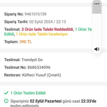 Trendyolgo İlgisizliği Ve Hakkımın Yenmesi
