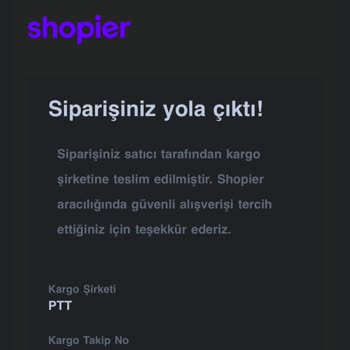 Shopier Mal Ve Hizmet Alamadım