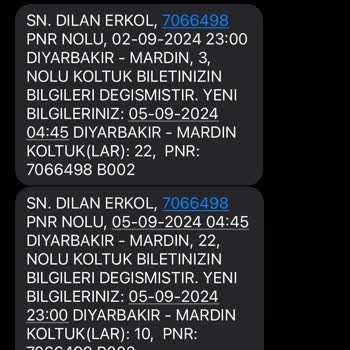 Tokat Yıldızı Otobüs Bileti İptal Sorunu