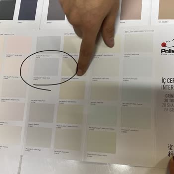 Polisan Mistik Beyaz Rengi Mavi Çıktı