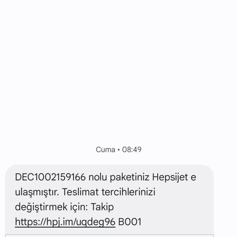 Hepsijet Kargo Firması Şikayet