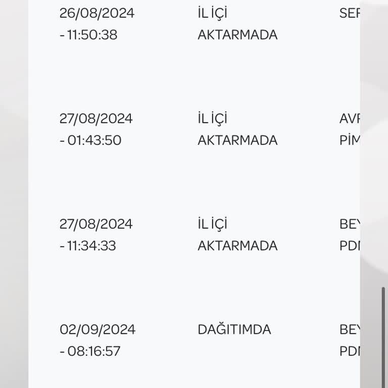 PTT Kargo Sorumsuzluğu Kargonun Teslim Edilmemesi