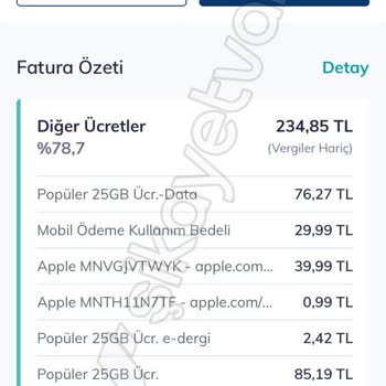 Arayanı Bil Faturamda Belirsiz Ücret Artışı Ve Yetersiz Müşteri Hizmeti
