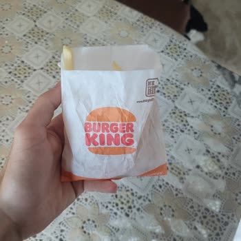 Burger King Eksik Patates Geldi