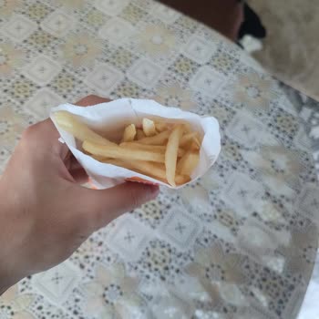 Burger King Eksik Patates Geldi