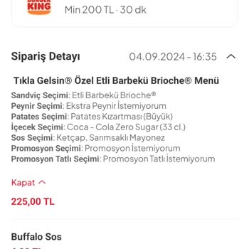 Burger King Eksik Patates Geldi