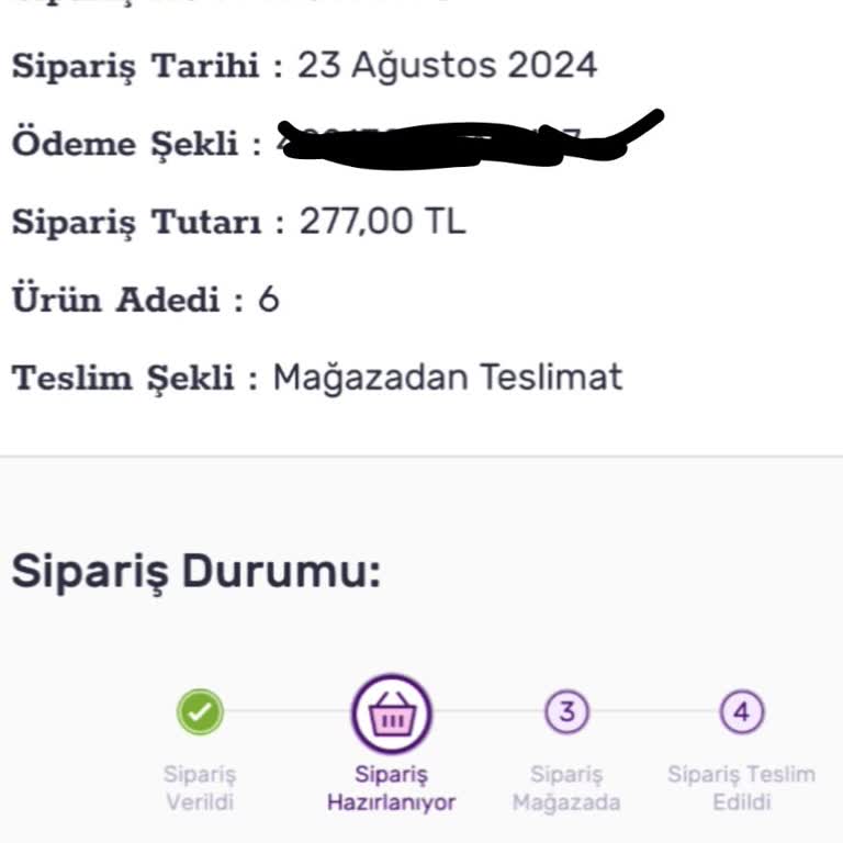Gratis Siparişim Mağazaya Ne Zaman Gelecek?