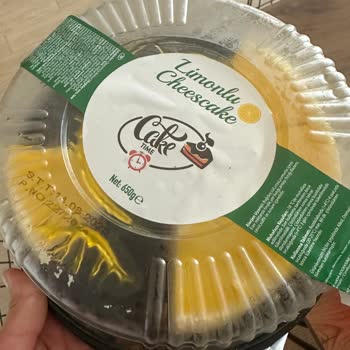 Şok Marketler Şok'tan Aldığım Cake Time Marka Cheesecake'ten Tel Çıktı