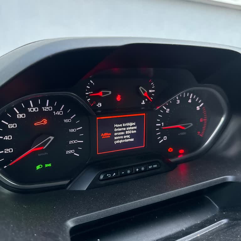 Peugeot Rifter AdBlue Kronik Hastalık