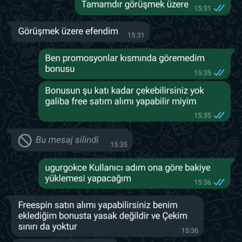 Betdog WhatsApp Üzerinden Yanıltıcı Bonus Teklifi