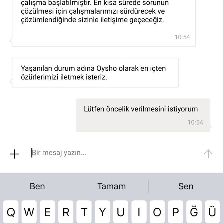 Oysho Gift Card Siparişim Hala Mailime Ulaşmadı