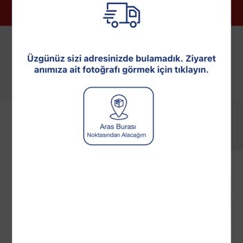 Aras Kargo Adresinize Geldik Bulamadık Deyip Gönderimi Şubeye Götürdü