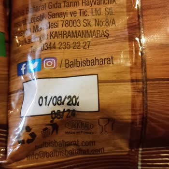 Balbis Baharat  Tarihi Geçmiş Ürün Satıyor!