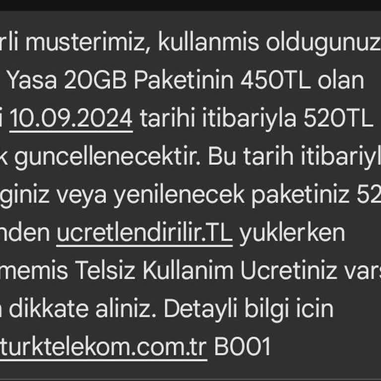 Türk Telekom Ve Dur Durak Bilmeyen Zamları