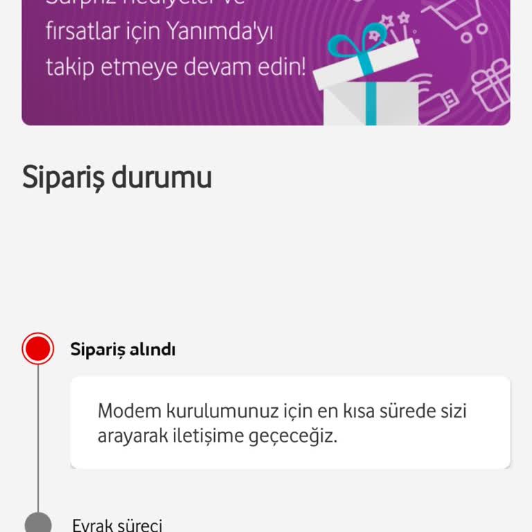 Vodafone İnternet 24 Saati Hiç. Bitmemesi