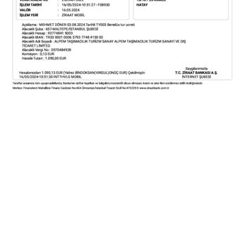 Tatil Yıldızı (Alpem Taşımacılık Turizm Sanayi Ve Dış Ticaret Limited)