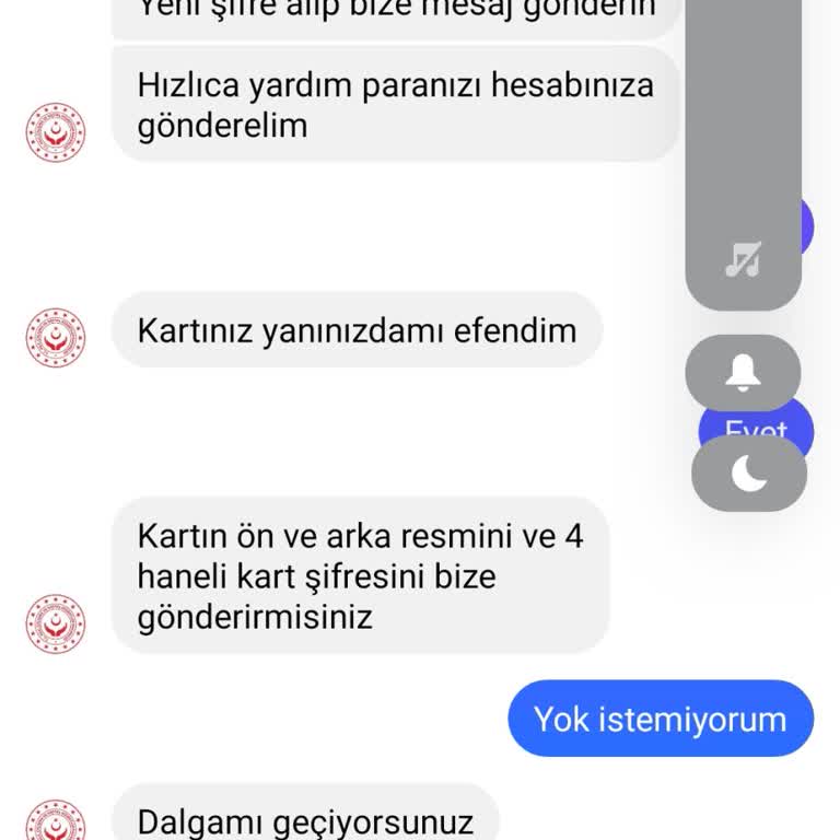 Yardımeli Derneği (Burs Başvuru) Hesap Bilgilerim Çalındı