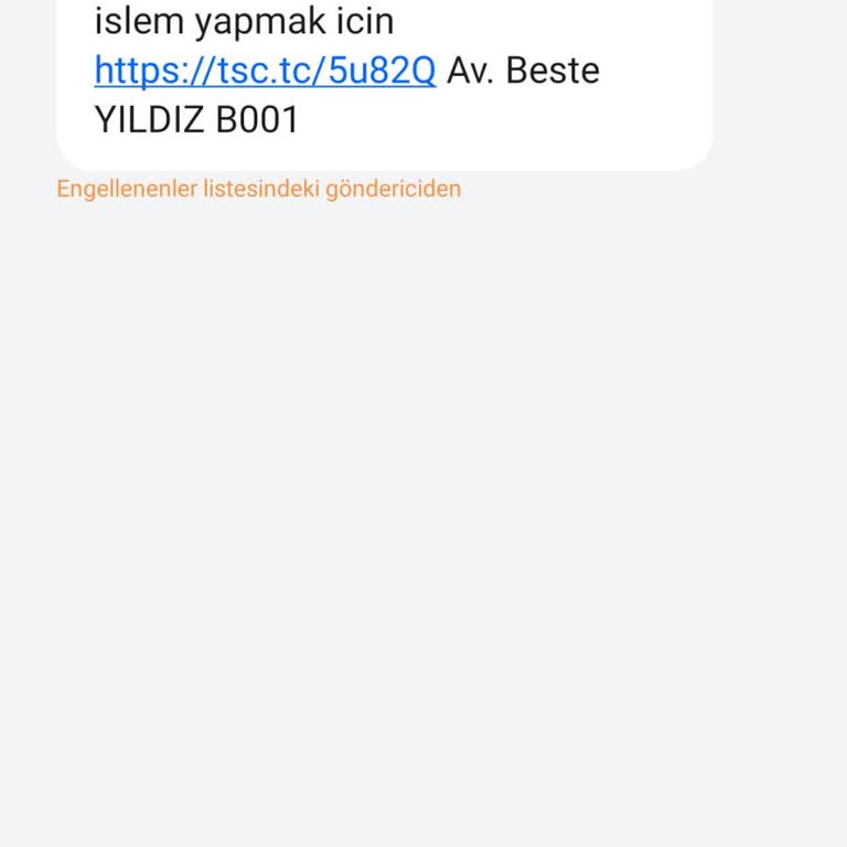 HGS Avukat Mesajlarına Dikkat