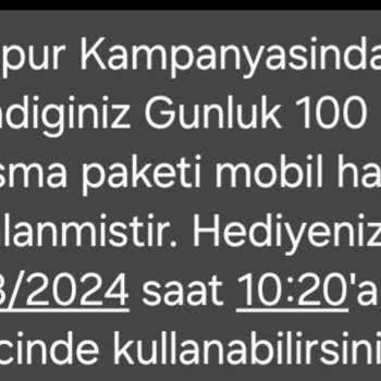Türk Telekom Sürekli Dakika Verilmesinden Şikayetçiyim