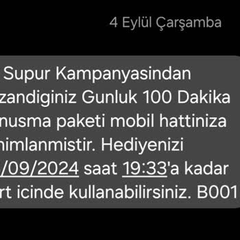 Türk Telekom Sürekli Dakika Verilmesinden Şikayetçiyim