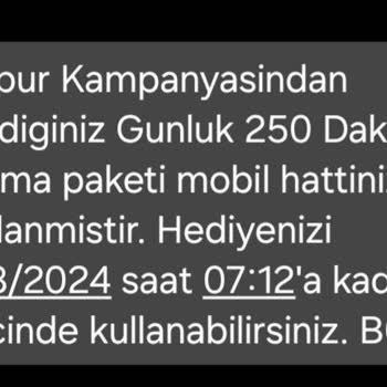 Türk Telekom Sürekli Dakika Verilmesinden Şikayetçiyim