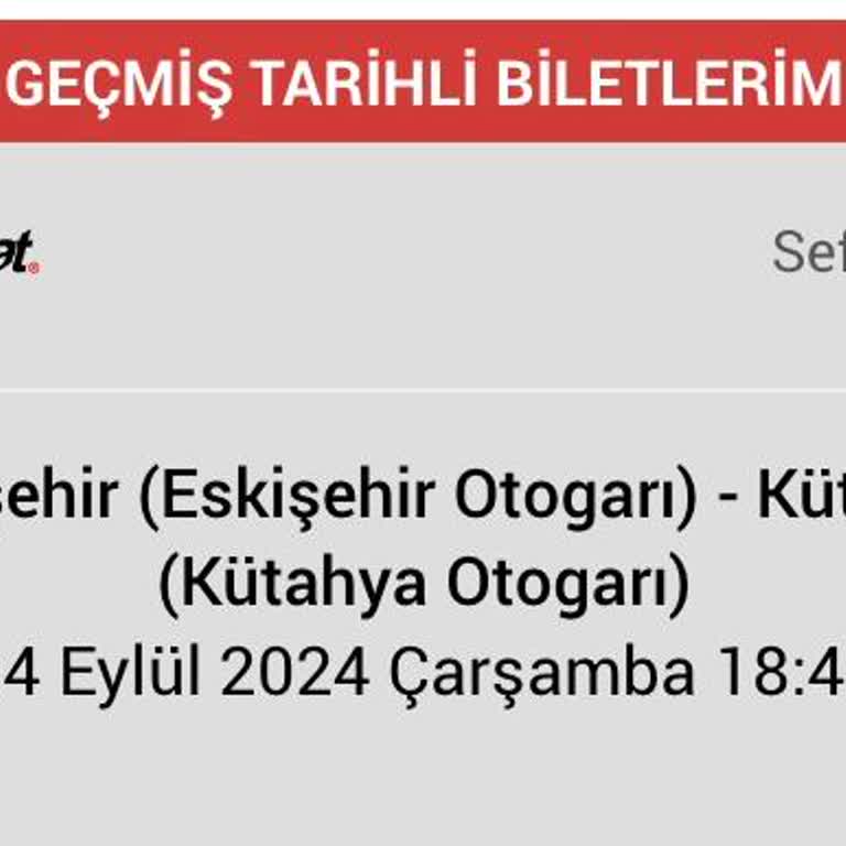 Tokat Seyahatin Kalkış Saatleri İle Alakası Yok