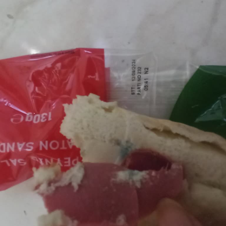 Şok Market, Dardanel Peynir Salam Baton Sandviç Küflü Satıyor