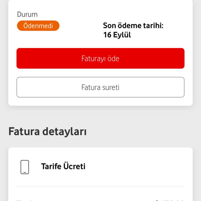 Vodafone'dan Aşım Ücreti Sorunu ve Link Problemi