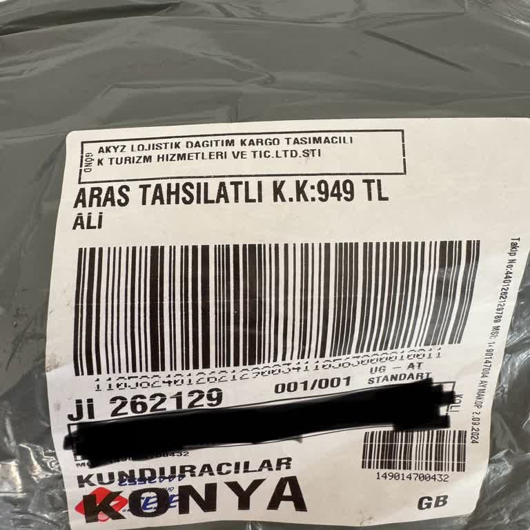 Aras Kargo Kapıda Ödeme Ürünü Kontrol Ettirmedi, Gelen Ürün Sahte