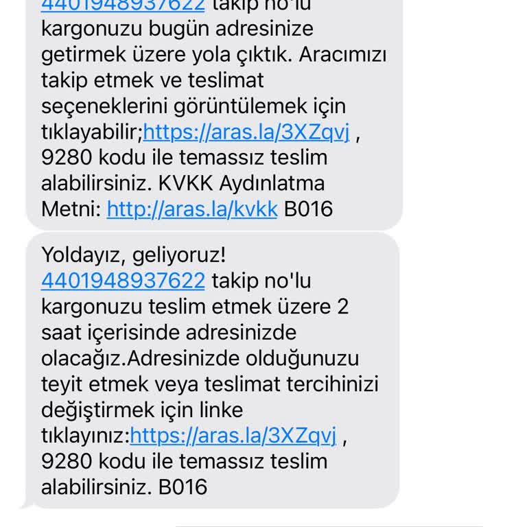 Aras Kargo, Kargo Teslimat Problemi