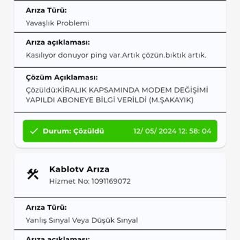 Kablo Net Sürekli İnternet Kesintisi Ve Çözülmeyen Sorunlar