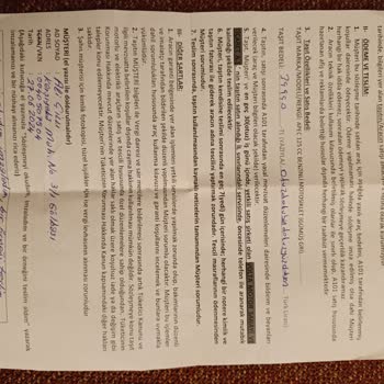 A101 Marketinden Alınan Motosiklet Teslim Edilmedi Ve Fatura Kesilmedi